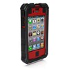 Apple iPhone4 Compatible Ballistic Hard Core (HC) Case and Holster - Black and Red  HA0778-M355 Image 2