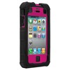 Apple Compatible Ballistic Hard Core (HC) Case and Holster - Black and Hot Pink  HA0778-M365 Image 1