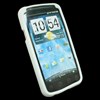 HTC Compatible Silicone Skin Cover - White  ILS-HTPG86100-WH Image 1