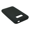LG Compatible Silicone Skin Cover - Black ILS-LGVM696-BK Image 4