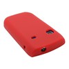 Samsung Compatible Silicone Skin Cover - Red ILS-SAM580-RD Image 4