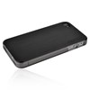 Apple Compatible Incipio Le Deux Metal Case - Black and Mercury IPH-680 Image 4