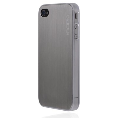 Apple Compatible Incipio Le Deux Metal Case - Silver and Clear IPH-681