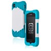 Apple Compatible Incipio Hive Response Case - Turquoise and White  IPH-686 Image 1