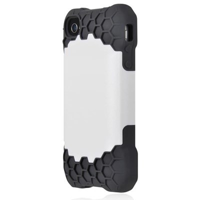 Apple Compatible Incipio Hive Response Case - Grey and White IPH-687