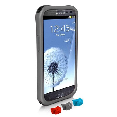 Samsung Compatible Ballistic Smooth Case - Grey LS0950-M145