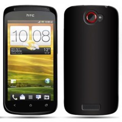 HTC Compatible Rubberized Protective Cover - Black ONESRUBBK