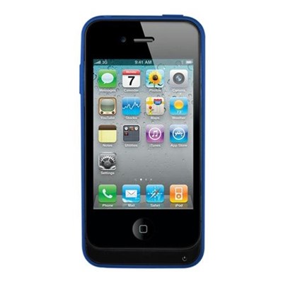 Apple Compatible Seidio Surface Plus Battery Case - Royal Blue  PBQIPH4-RB
