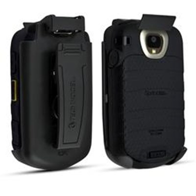 Kyocera Compatible Premium Soft Touch Plastic Holster - Black  QDURAXTHOL