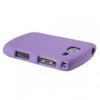 Samsung Compatible Rubberized Protective Cover - Purple R390RUBPU Image 4