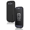Samsung Compatible Incipio Silicrylic Case and Gel - Black and Black  SA-302 Image 1