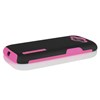 Samsung Compatible Incipio Silicrylic Case and Gel - Black and Neon Pink SA-303 Image 4
