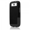 Samsung Compatible Incipio Faxion Hybrid Case - Black and Black  SA-306 Image 2