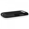 Samsung Compatible Incipio Faxion Hybrid Case - Black and Black  SA-306 Image 4