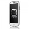 Samsung Compatible Incipio Faxion Hybrid Case - White and Gray  SA-307 Image 1