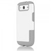 Samsung Compatible Incipio Faxion Hybrid Case - White and Gray  SA-307 Image 2