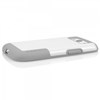 Samsung Compatible Incipio Faxion Hybrid Case - White and Gray  SA-307 Image 4