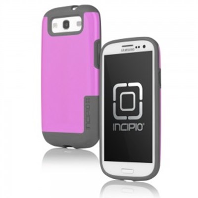 Samsung Compatible Incipio Faxion Hybrid Case - Pink and Dark Gray  SA-308
