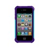 Apple Compatible Ballistic Shell Gel (SG) Case - Purple and Teal  SA0582-M015 Image 3