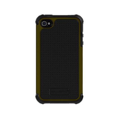 Apple Compatible Ballistic Shell Gel (SG) Case - Olive and Black  SA0582-M055