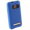 HTC Compatible Silicone Gel Cover - Dark Blue SILEVODKBL Image 1