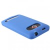 HTC Compatible Silicone Gel Cover - Dark Blue SILEVODKBL Image 2