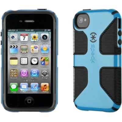 Apple Compatible Speck CandyShell Grip - Peacock and Black  SPK-A0799