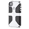 Apple Compatible Speck CandyShell Grip Case - White and Black  SPK-A0800 Image 1