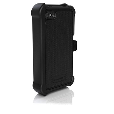 Apple Compatible Ballistic SG (Shell Gel) MAXX Case and Holster - Black  SX0907-M005