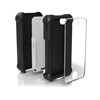 Apple Comapatible Ballistic SG (Shell Gel) MAXX Case and Holster - Black and White  SX0907-M385 Image 8