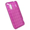 HTC Compatible Crystal Skin TPU Cover - Translucent Purple  TPU-HTPH44100-TPP Image 2