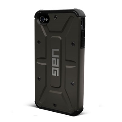 Apple Compatible Urban Armor Gear Composite Hybrid Case - Aviator UAG-IPH4S-MOS-BLK