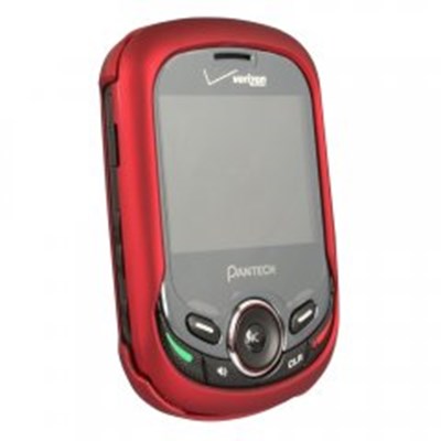 Pantech Compatible Rubberized Protective Cover - Red VERSERUBRD