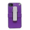 Apple Compatible PureGear Utilitarian Smartphone Case and Clip - Purple  02-001-01489 Image 3