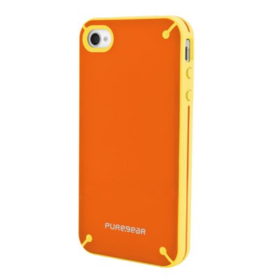 Apple Compatible Puregear Slim Shell Case - Mandarin Orange 02-001-01613