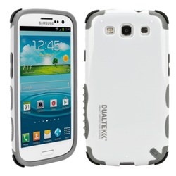 Samsung Compatible PureGear DualTek Extreme Impact Case - White  02-001-01675