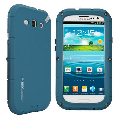 Samsung Compatible PureGear PX260 Protection System Case - Blue  02-001-01796
