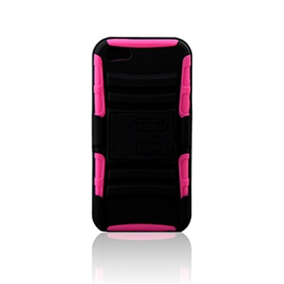Apple Compatible Naztech DoubleUp Case and Holster Combo - Hot Pink 12177NZ