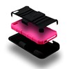Apple Compatible Naztech DoubleUp Case and Holster Combo - Hot Pink 12177NZ Image 5