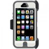 Apple Compatible Otterbox Defender Rugged Interactive Case and Holster - Glacier White and Gray  77-22118 Image 3