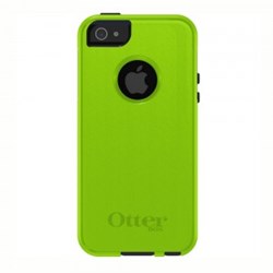 Apple Compatible Otterbox Commuter Rugged Case -  Punk Lime Green and Dark Blue  77-22163