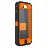 Apple Compatible Otterbox Defender Rugged Interactive Case and Holster - Blaze Orange Realtree Camo Image 1