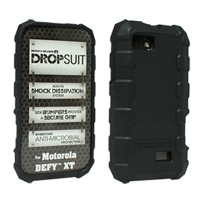 Motorola Compatible Body Glove Rugged Dropsuit Case - Black 9282901