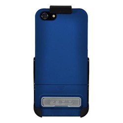 Apple Compatible Seidio Surface Case and Holster Combo with Kickstand - Royal Blue  BD2-HR3IPH5K-RB