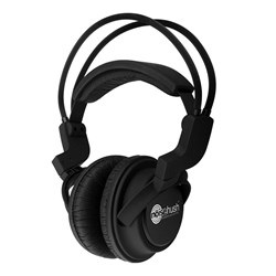 Noisehush 3.5mm Stereo Headphones with In-Line Mic - Black  NX22R-11949