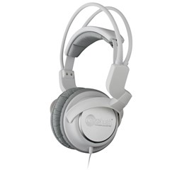 Noisehush 3.5mm Stereo Headphones with In-Line Mic - White  NX22R-12012