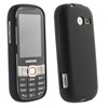 Samsung Array (SPH-M390) Rubberized Protective Case Cover - Black