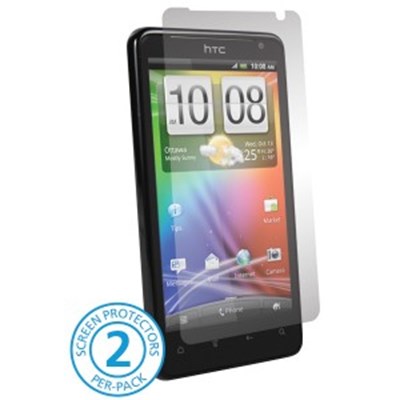 HTC Compatible ScreenGuardz UltraTough Screen Protector - Gel Apply BZ-UHRA-0412F
