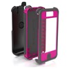 Apple Compatible Ballistic Every1 Case and Holster Combo - Pink and Charcoal  EV0890-M115 Image 6