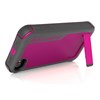 Apple Compatible Ballistic Every1 Case and Holster Combo - Pink and Charcoal  EV0890-M115 Image 7